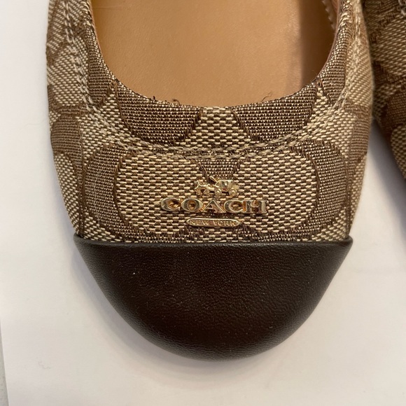 NWOT Coach Chelsea Ballet Flats Size 7.5 - Picture 8 of 9
